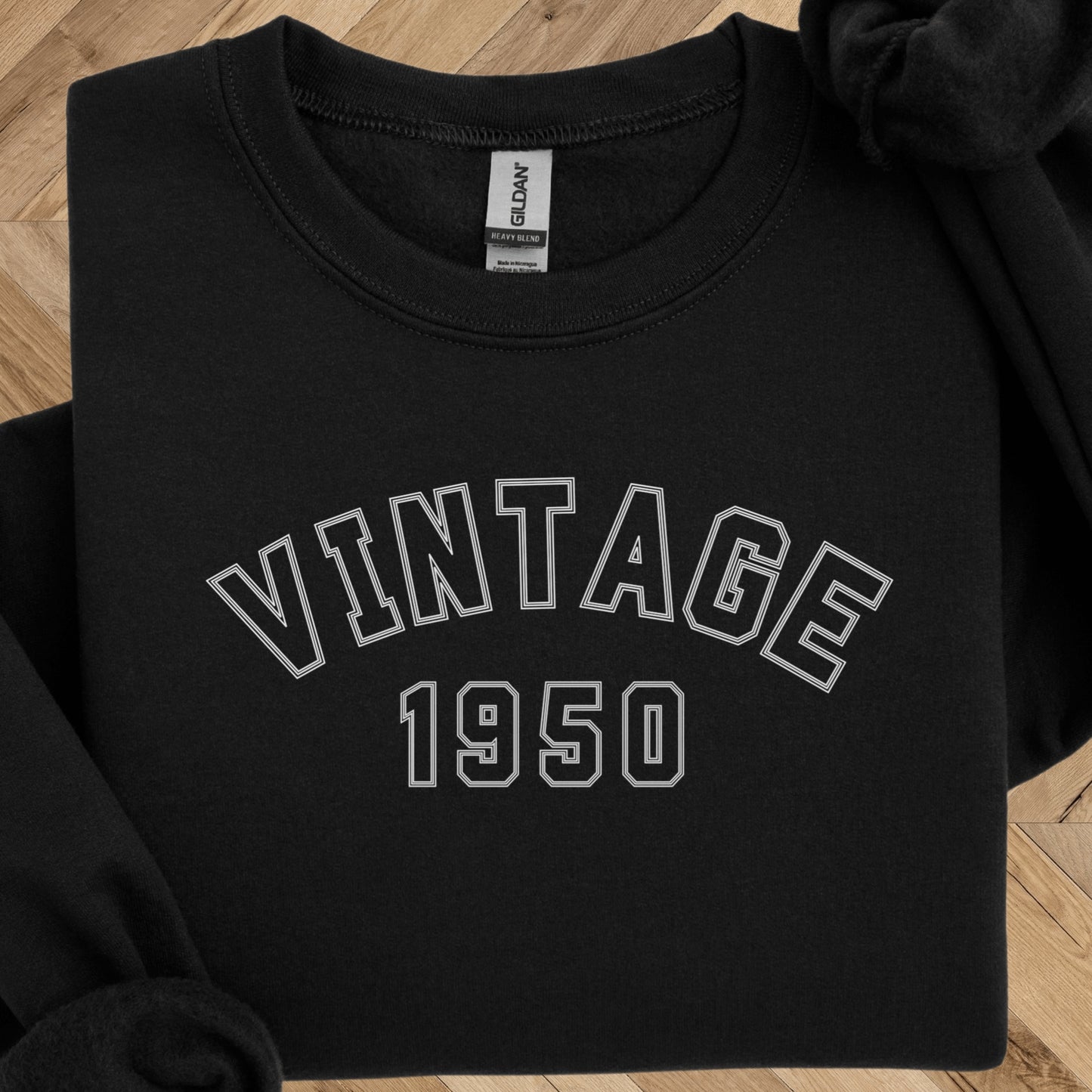 Vintage 1950 Birthday Sweatshirt