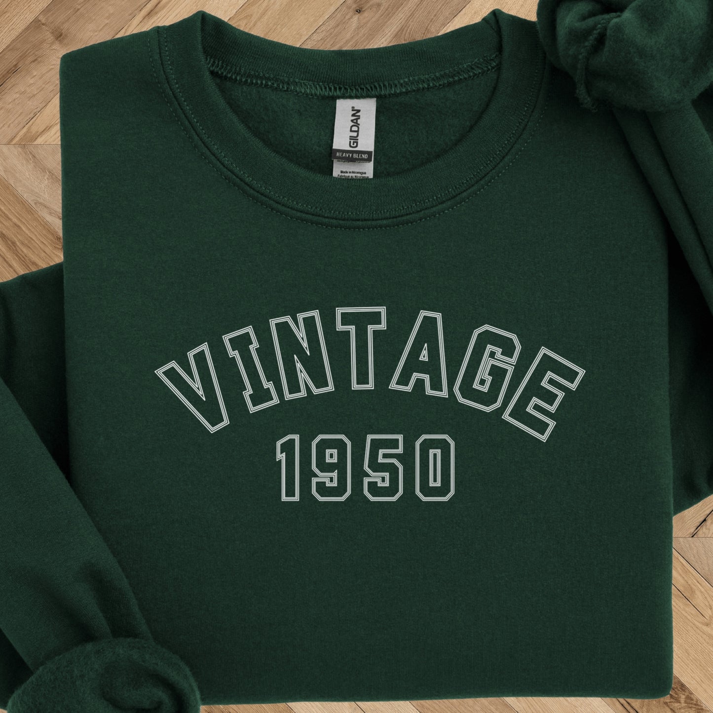 Vintage 1950 Birthday Sweatshirt