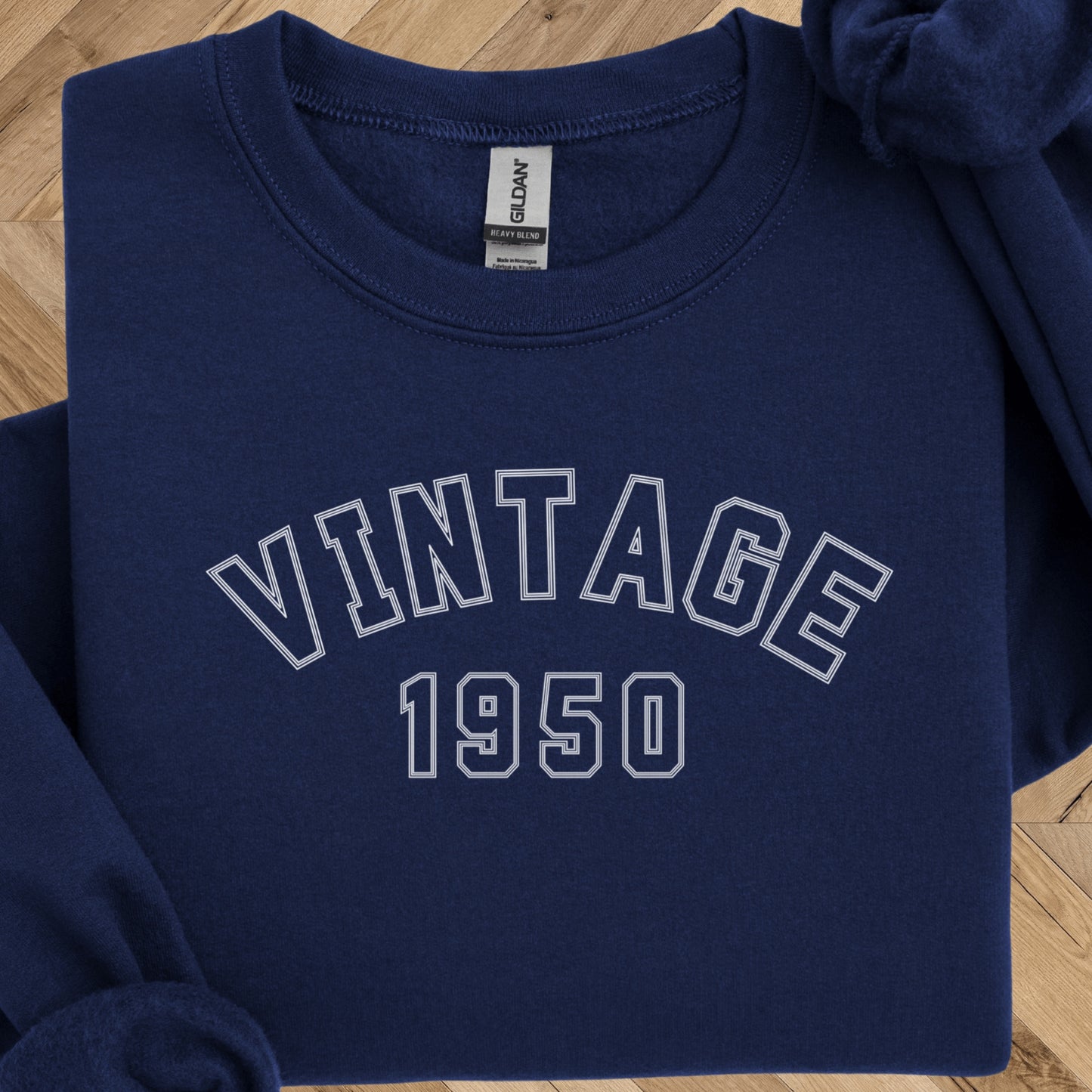 Vintage 1950 Birthday Sweatshirt