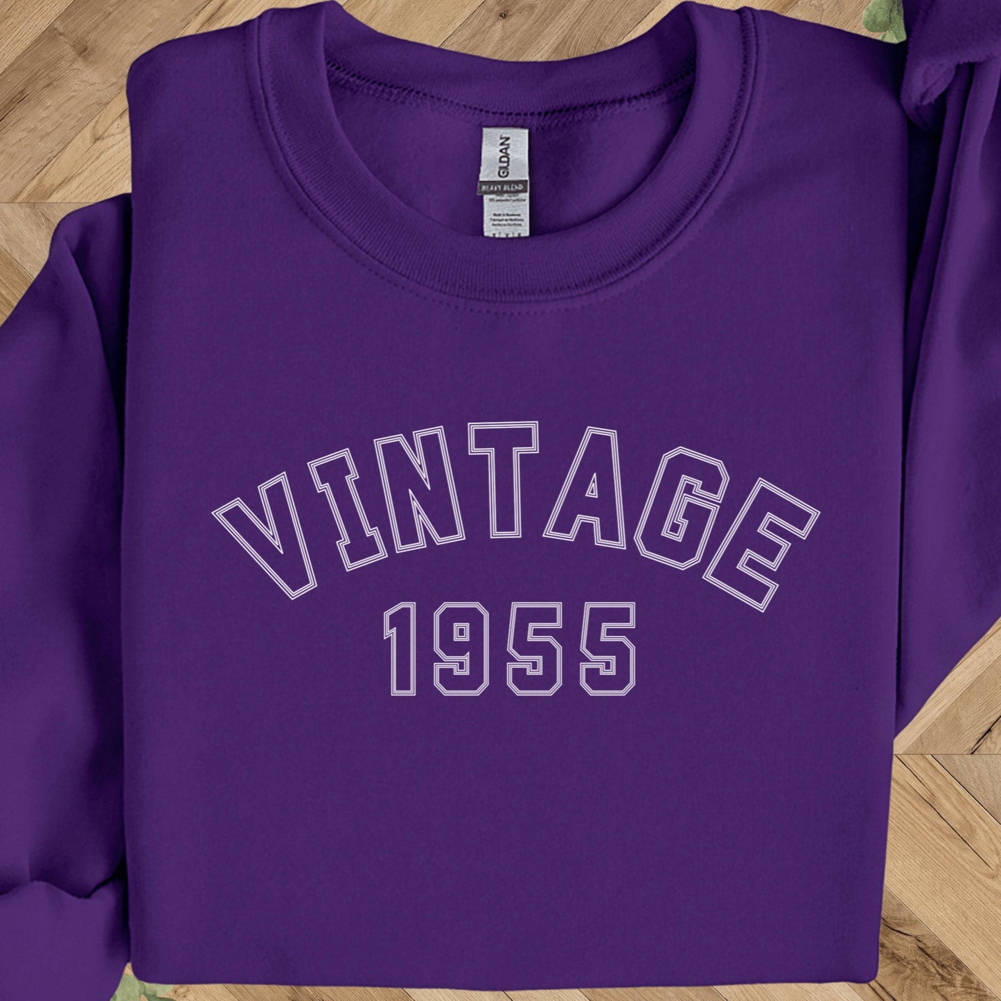 Vintage 1955 Birthday Sweatshirt