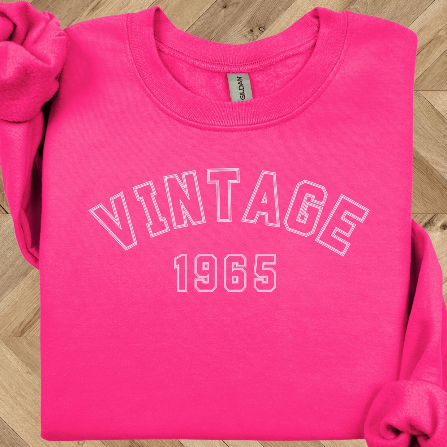 Vintage 1965 Birthday Sweatshirt