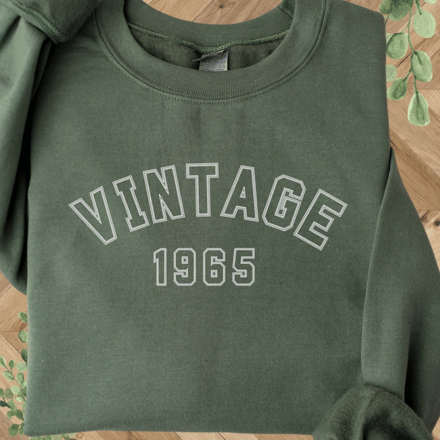 Vintage 1965 Birthday Sweatshirt
