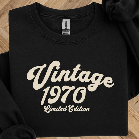 Vintage 1970 Sweatshirt - Limited Edition Crewneck