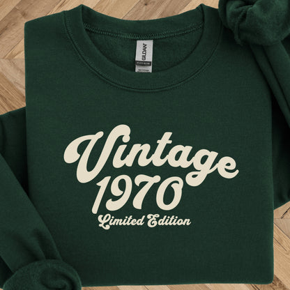 Vintage 1970 Sweatshirt - Limited Edition Crewneck