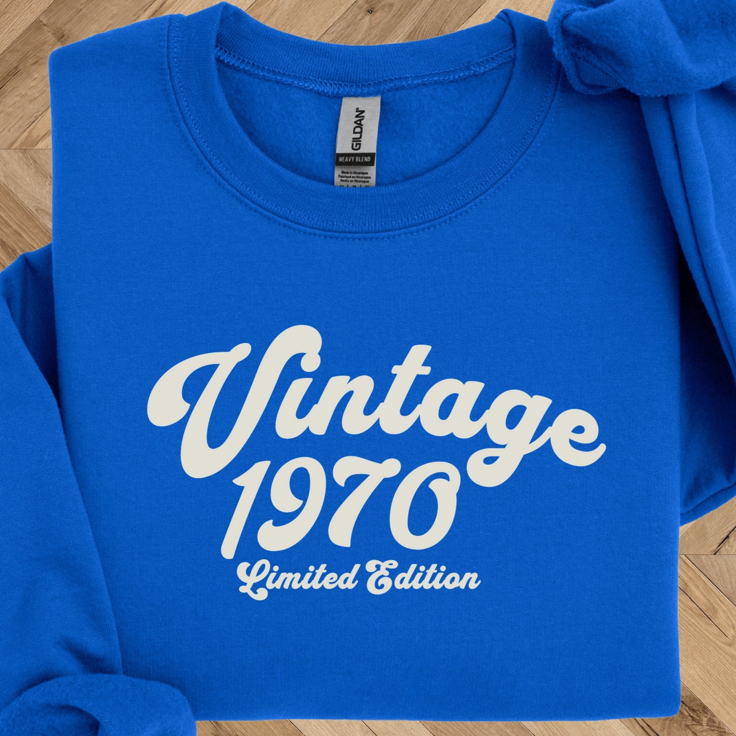 Vintage 1970 Sweatshirt - Limited Edition Crewneck