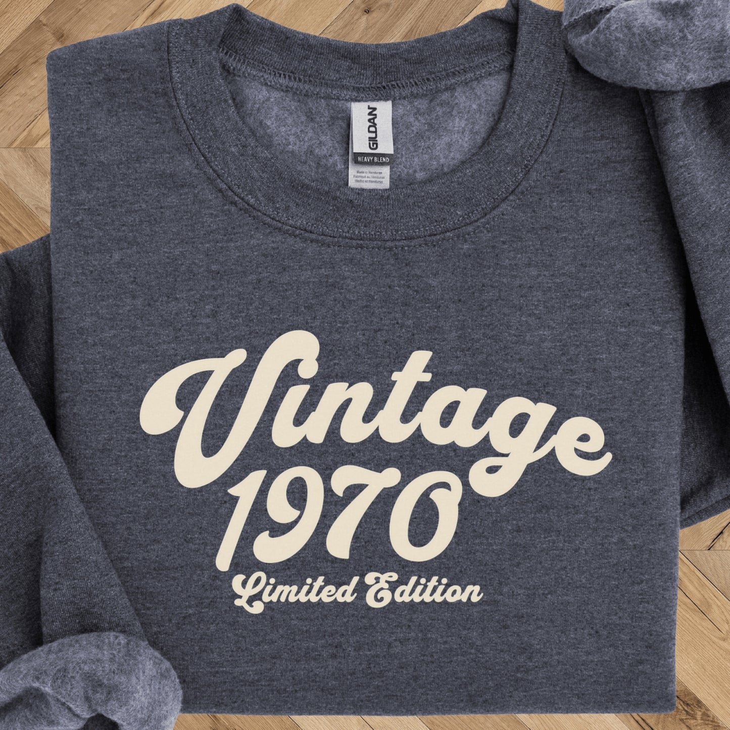 Vintage 1970 Sweatshirt - Limited Edition Crewneck