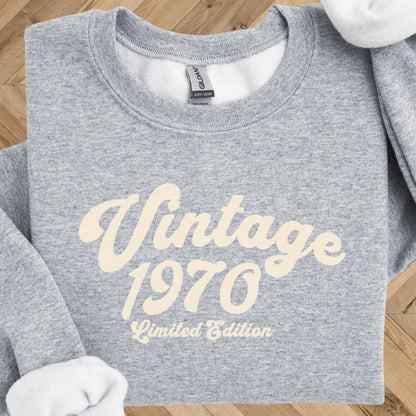 Vintage 1970 Sweatshirt - Limited Edition Crewneck