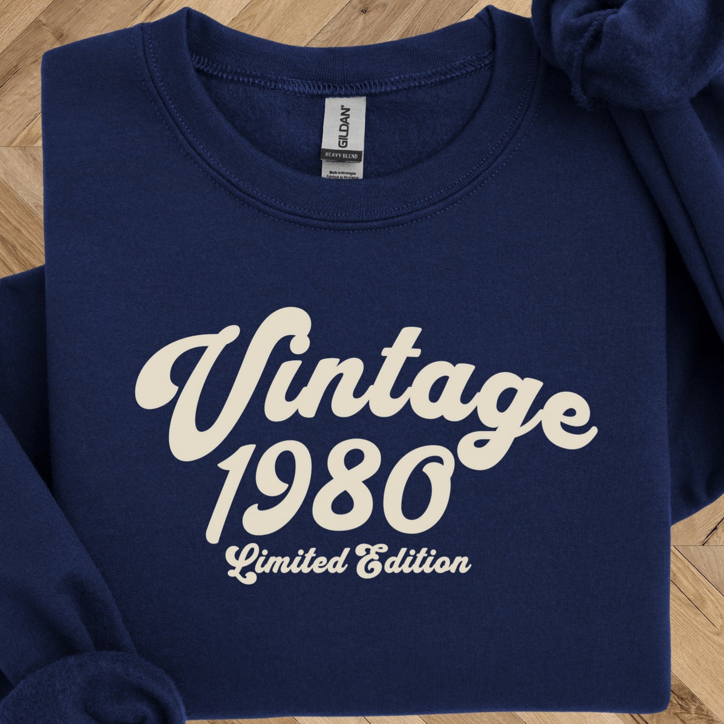 1980 Birthday Sweatshirt - Limited Edition Crewneck