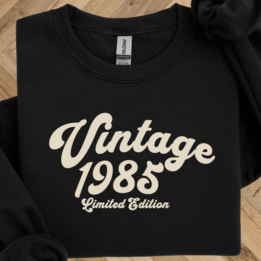 1985 Birthday Sweatshirt - Limited Edition Crewneck