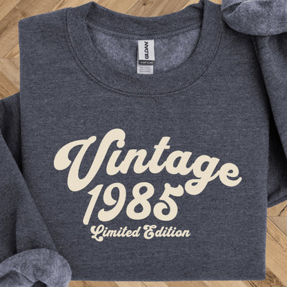 1985 Birthday Sweatshirt - Limited Edition Crewneck
