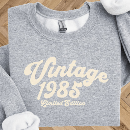 1985 Birthday Sweatshirt - Limited Edition Crewneck