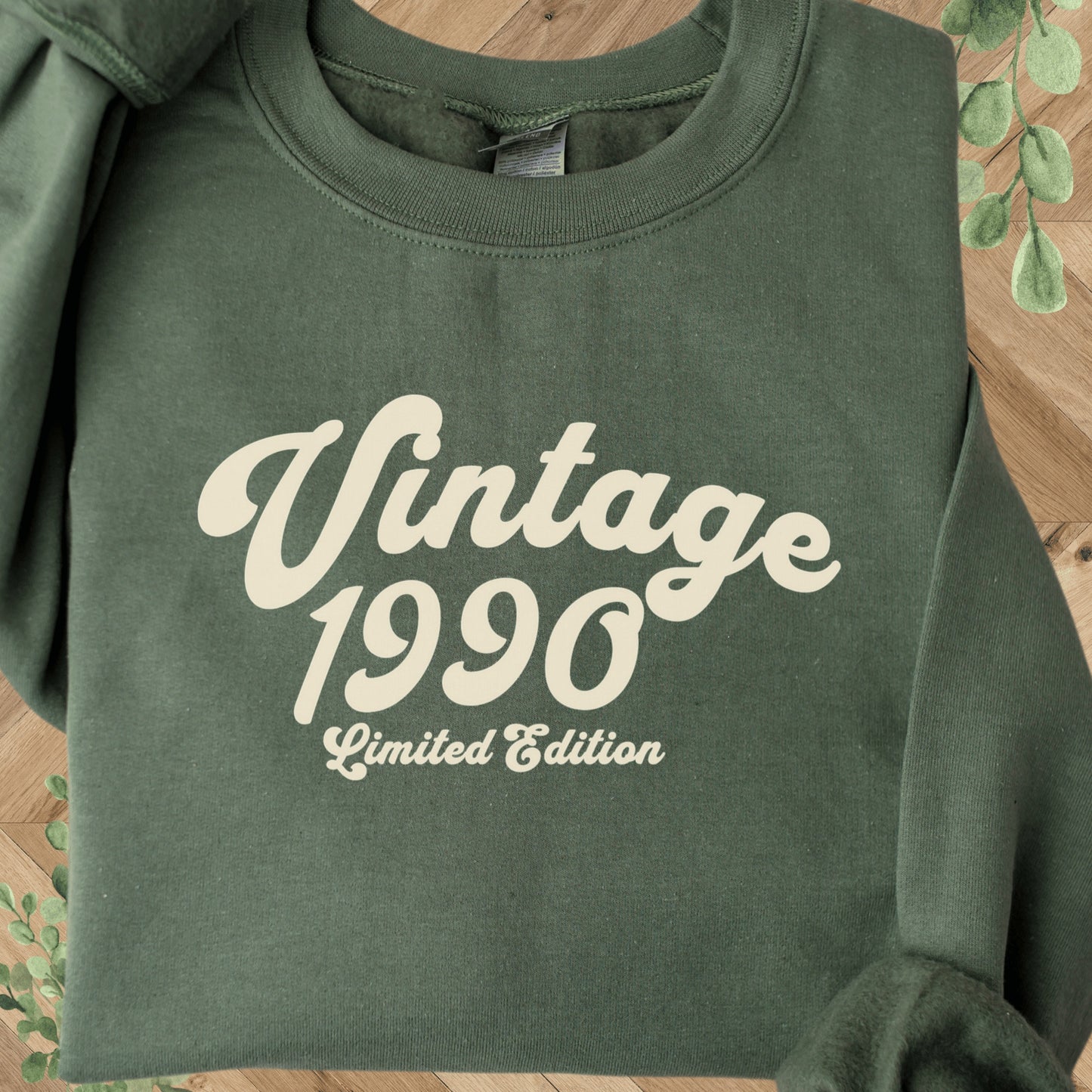 1990 Birthday Sweatshirt - Limited Edition Crewneck