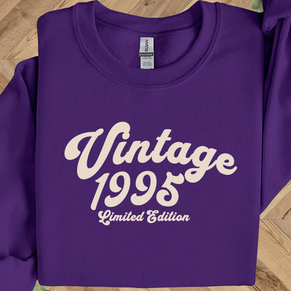 1995 Birthday Sweatshirt - Limited Edition Crewneck