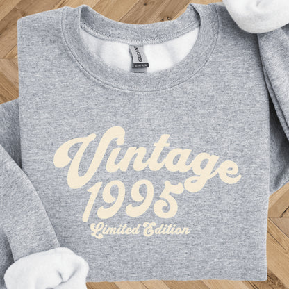 1995 Birthday Sweatshirt - Limited Edition Crewneck