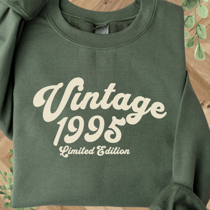 1995 Birthday Sweatshirt - Limited Edition Crewneck