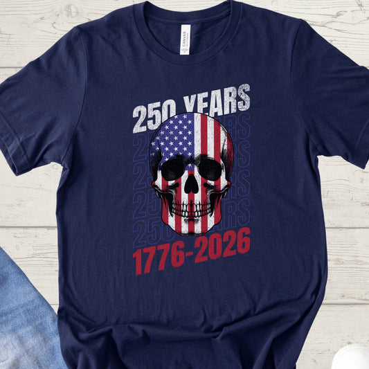 250 Years Skull Shirt