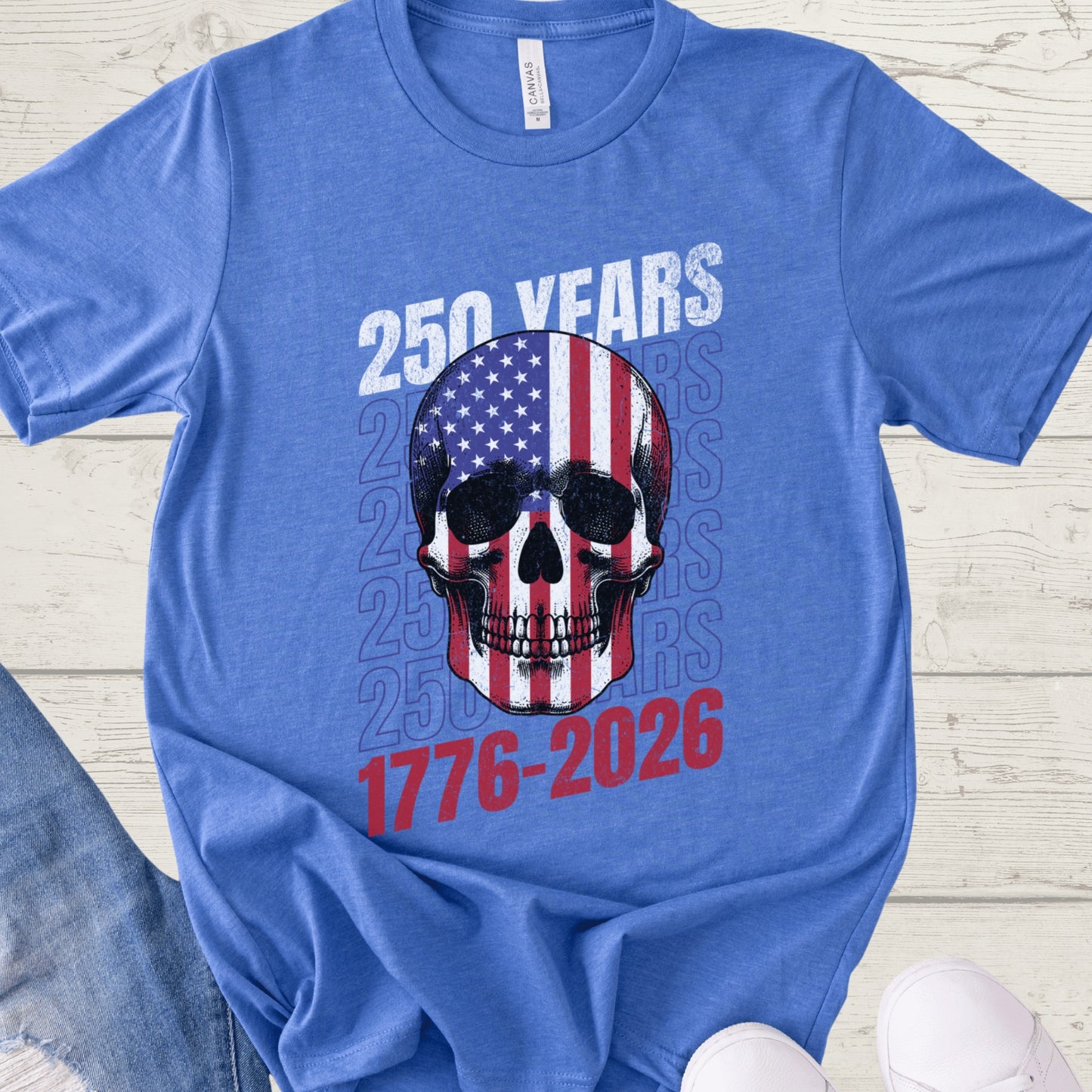 250 Years Skull Shirt