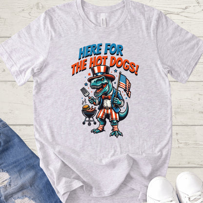 T-Rex Hot Dog Shirt