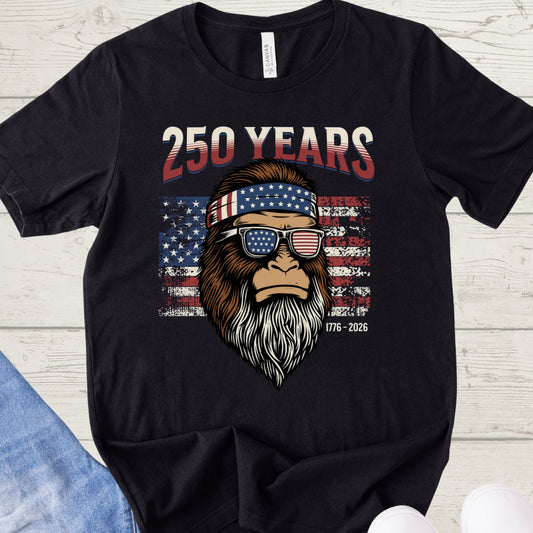 Bigfoot 250 Years Shirt