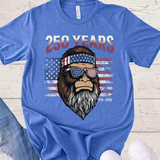 Bigfoot 250 Years Shirt