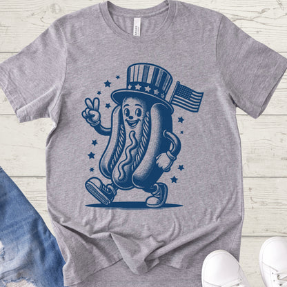 Retro Mascot Hot Dog Shirt