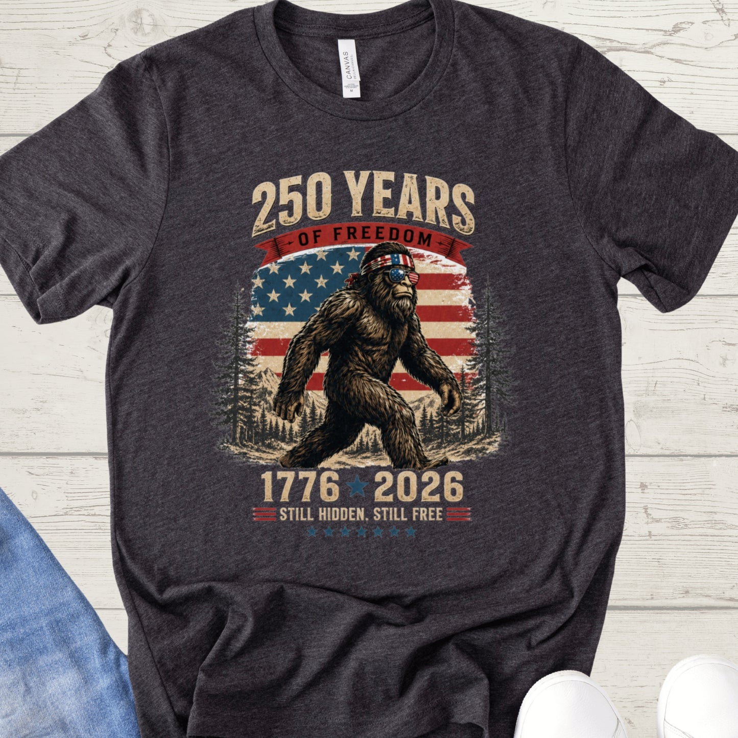 Sasquatch Still Free Shirt