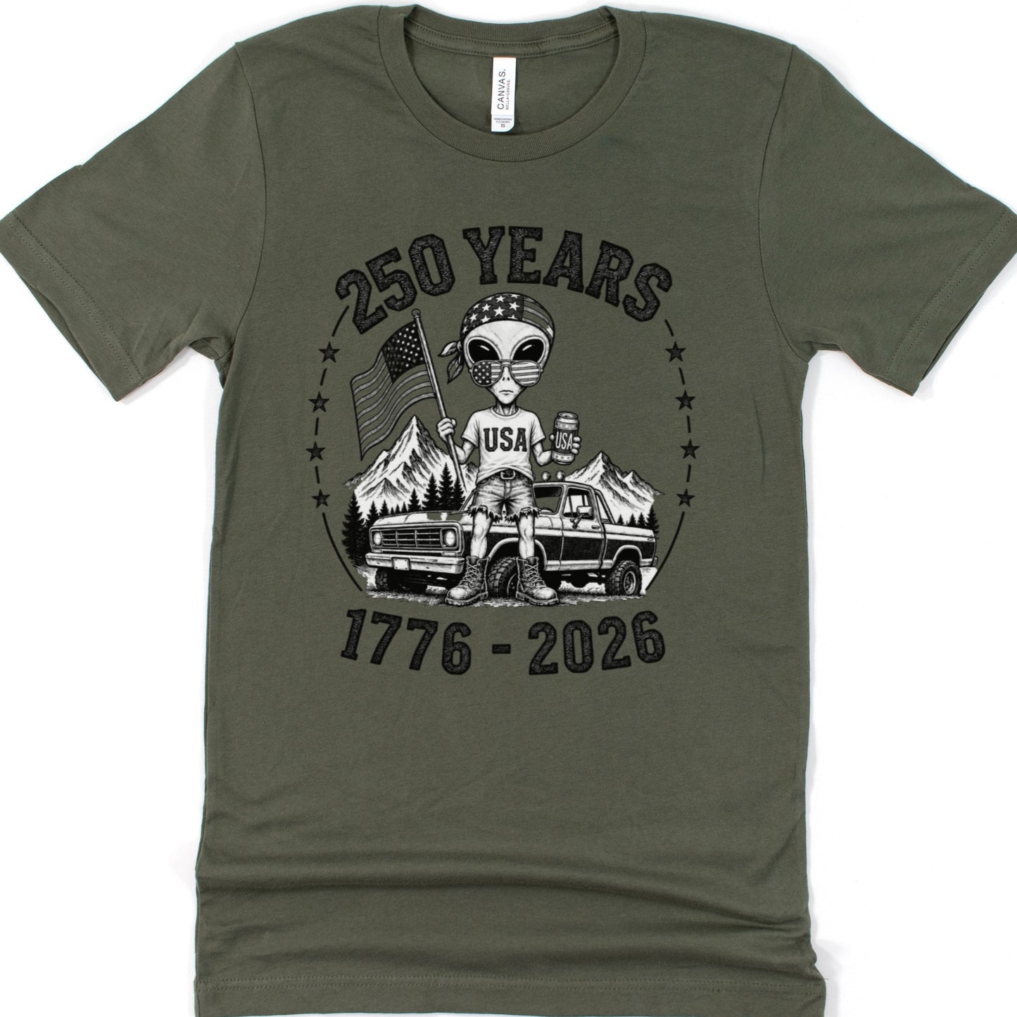 Retro Alien Visitor Shirt