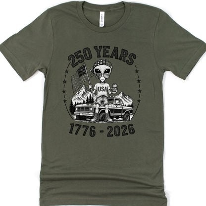 Retro Alien Visitor Shirt