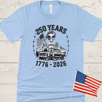 Retro Alien Visitor Shirt