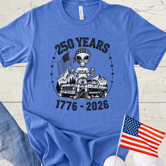 Retro Alien Visitor Shirt