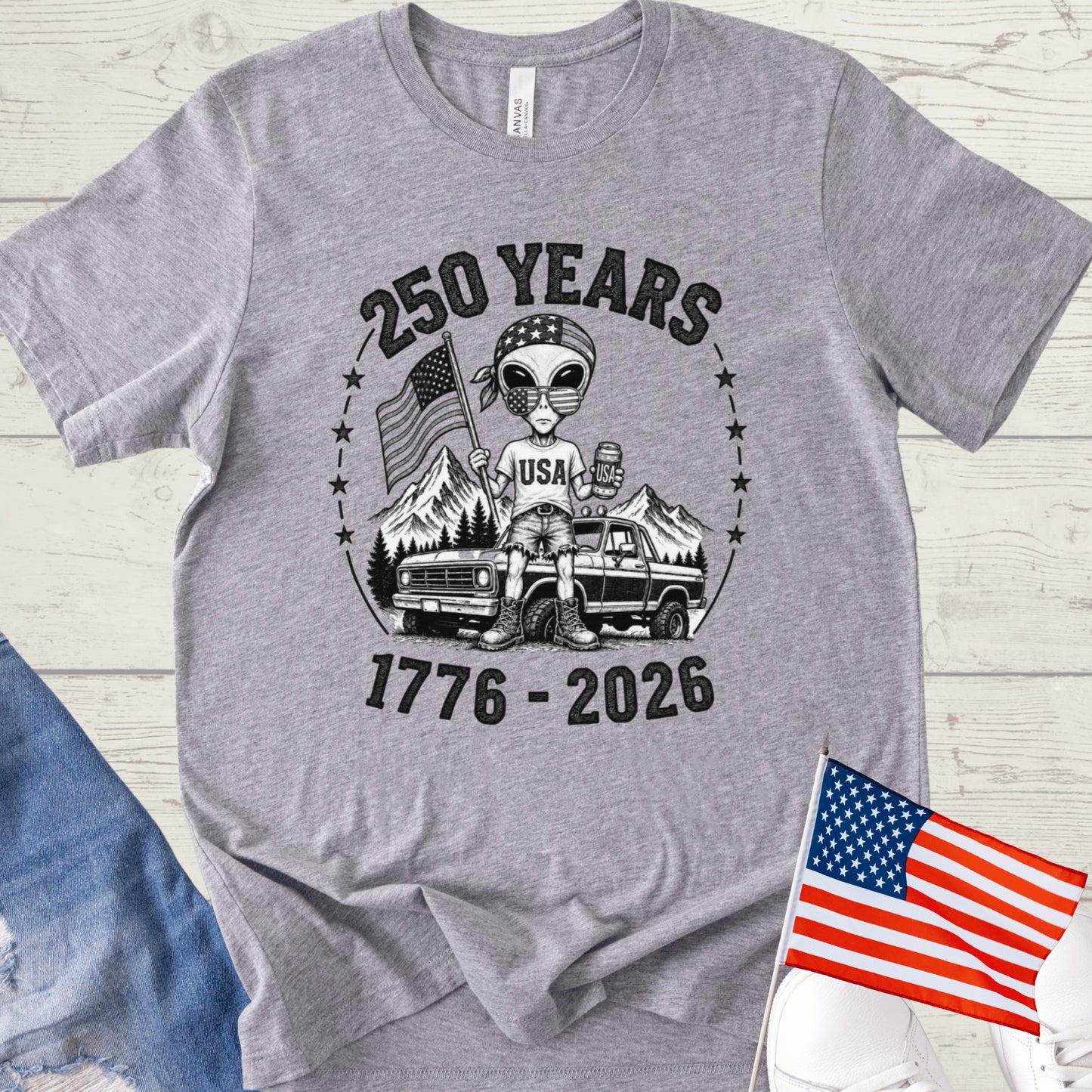 Retro Alien Visitor Shirt