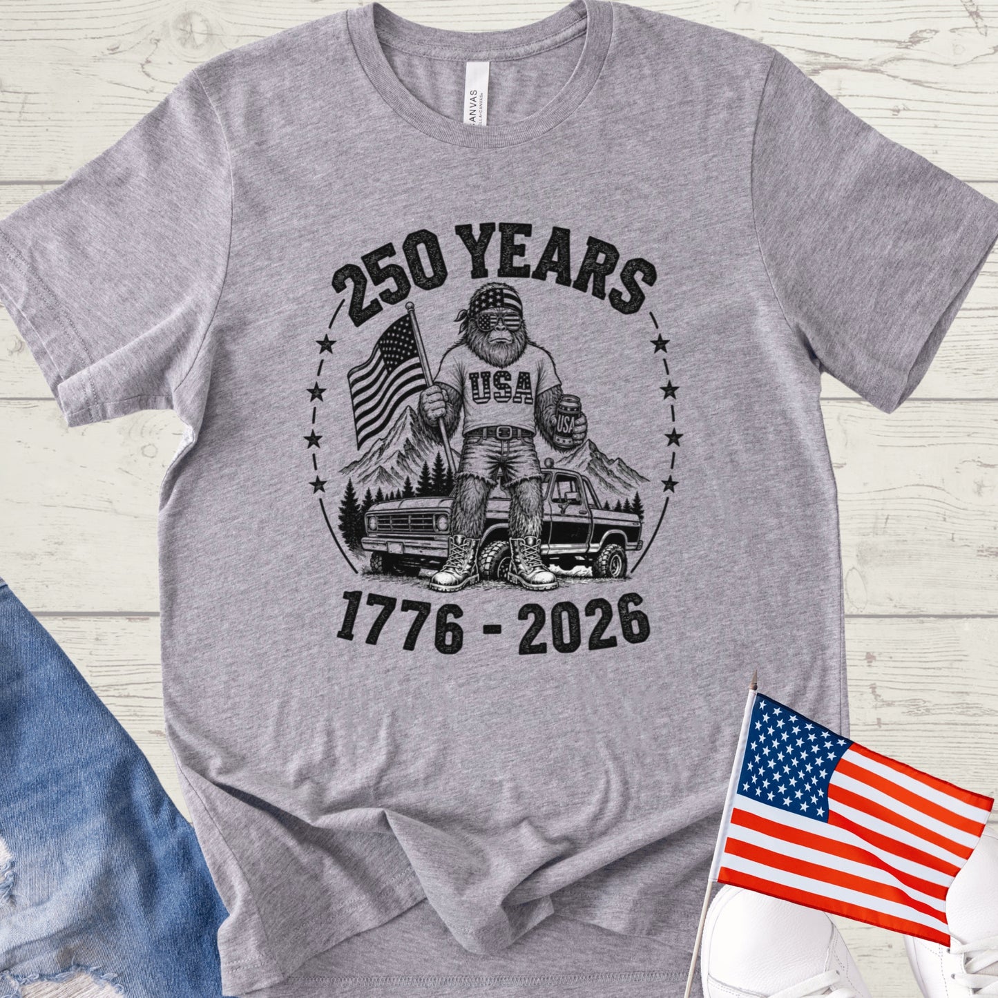 Retro Bigfoot Shirt