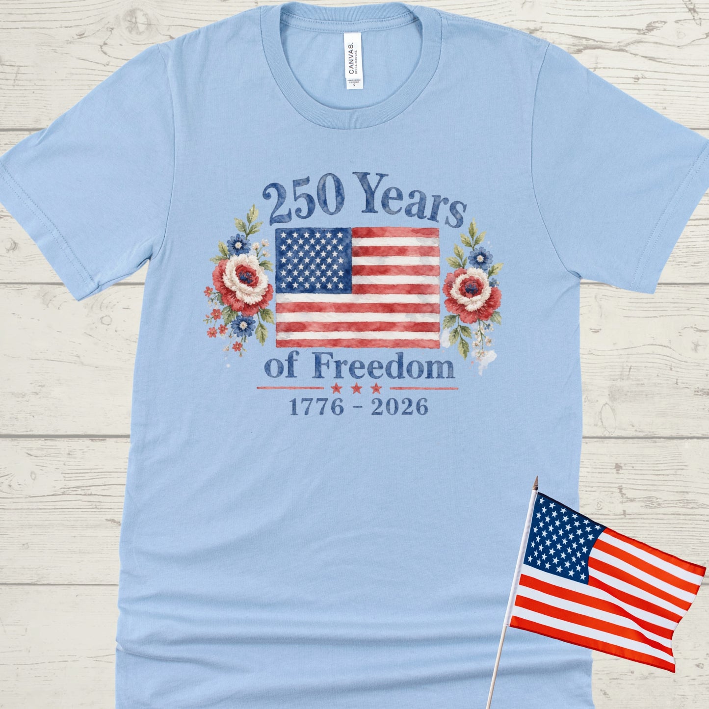 250 Floral Flag Shirt