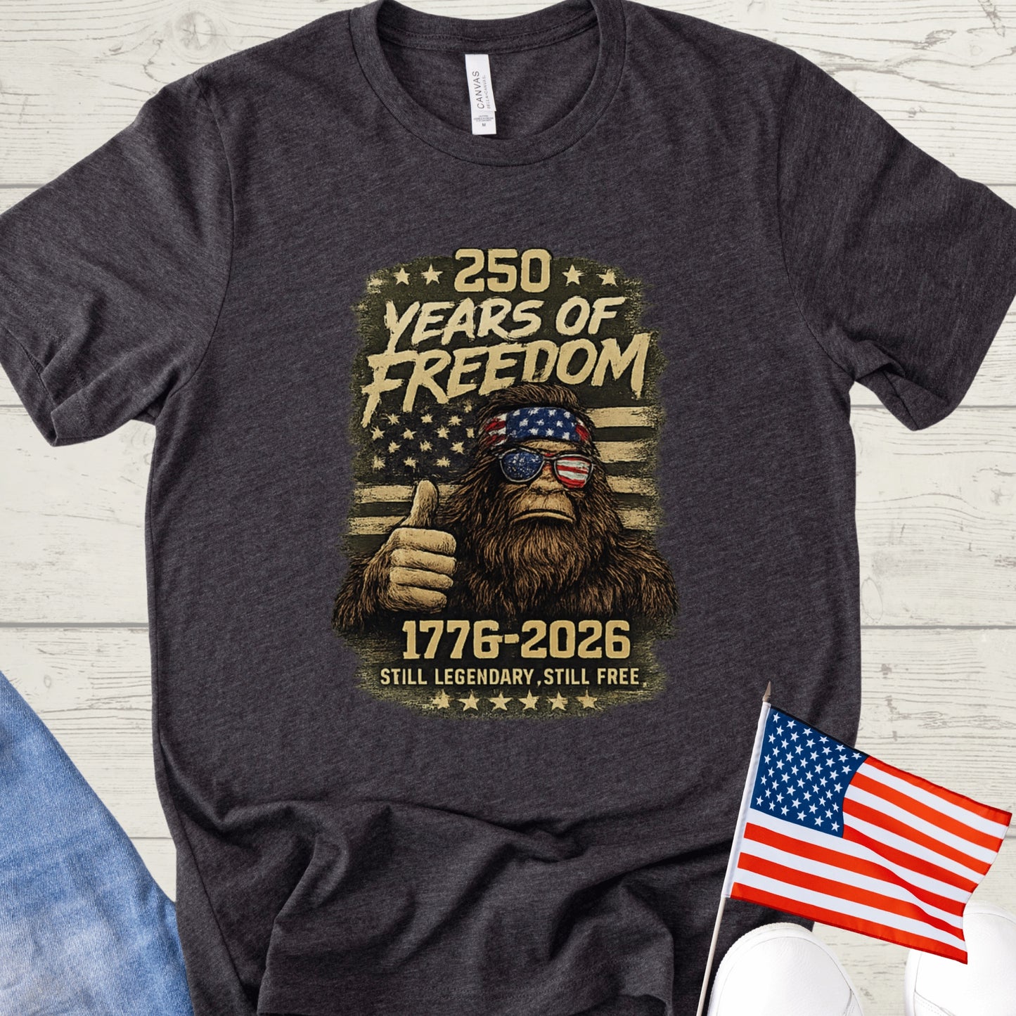 Sasquatch Thumbs Up Shirt