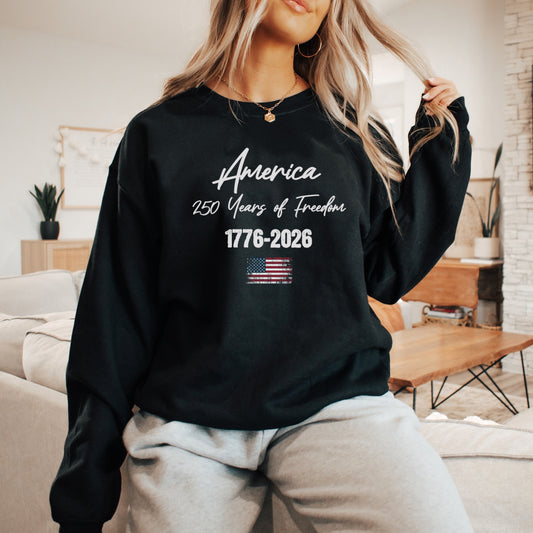 250 Years Stacked Sweatshirt