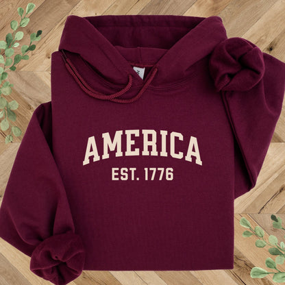 America Est. 1776 Hoodie