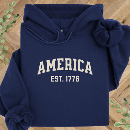 America Est. 1776 Hoodie