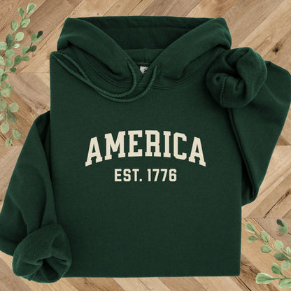 America Est. 1776 Hoodie