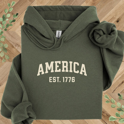 America Est. 1776 Hoodie