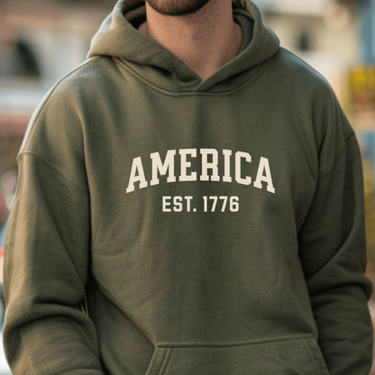 America Est. 1776 Hoodie