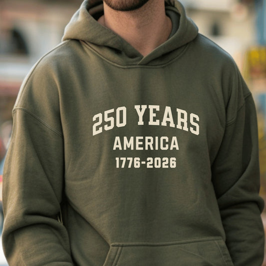 250 Years Arched Hoodie