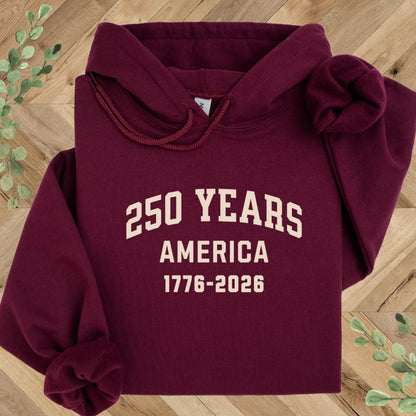 250 Years Arched Hoodie