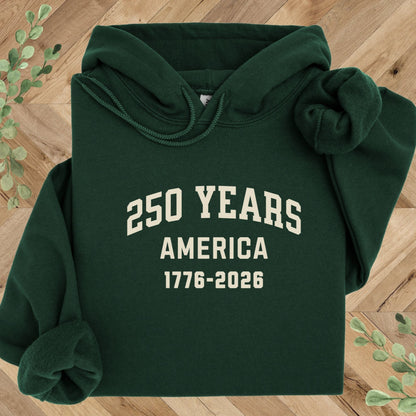250 Years Arched Hoodie