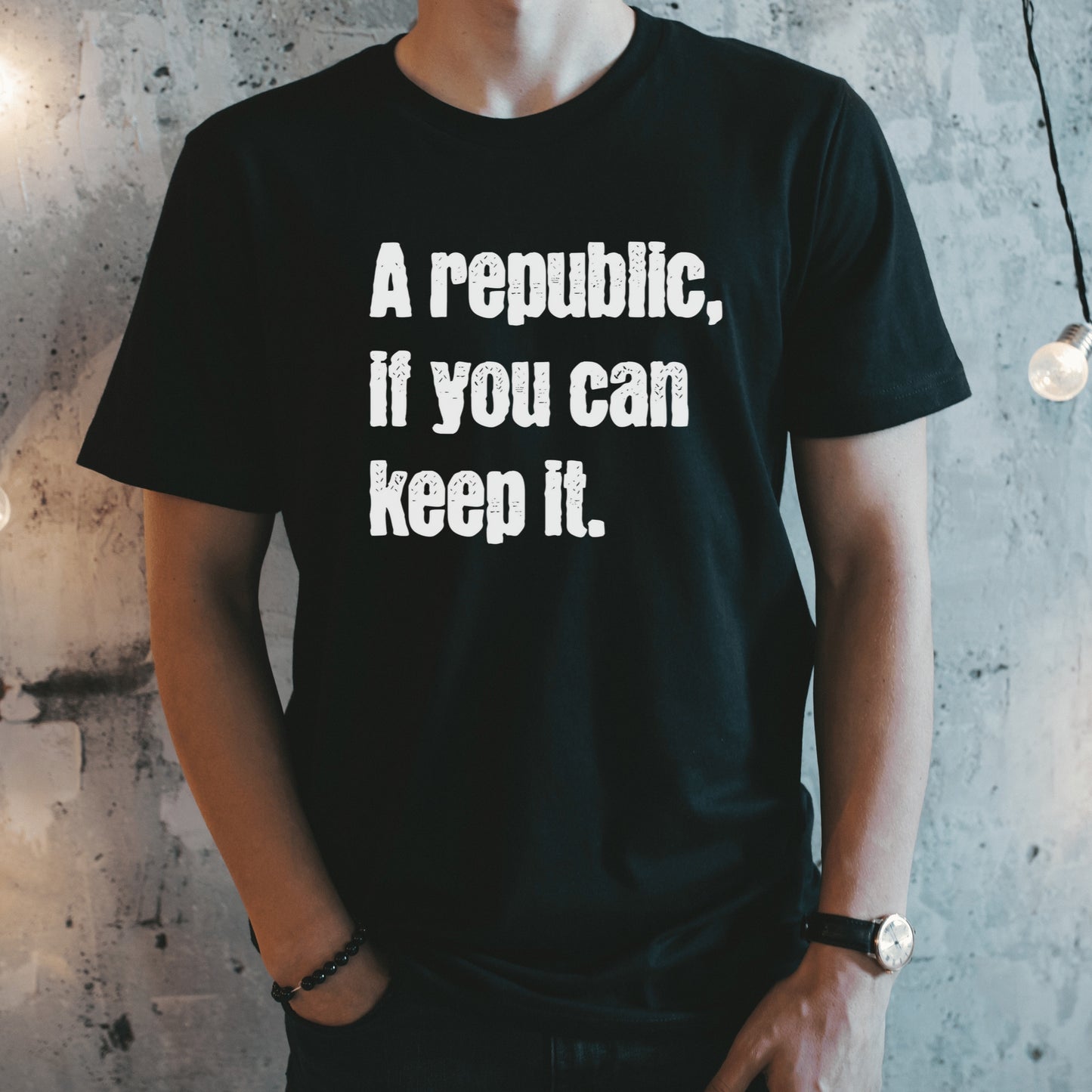 Franklin Republic Quote Shirt