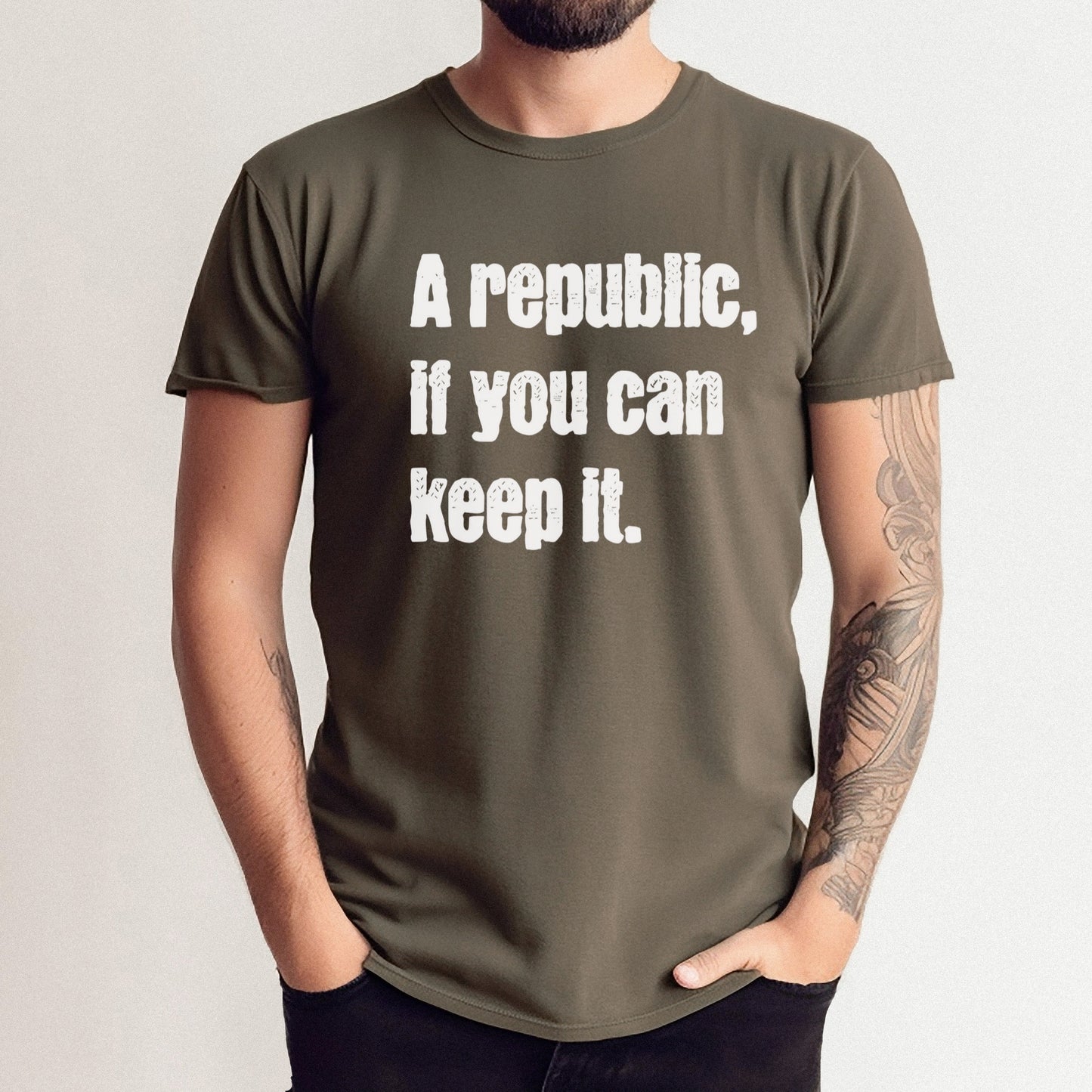 Franklin Republic Quote Shirt