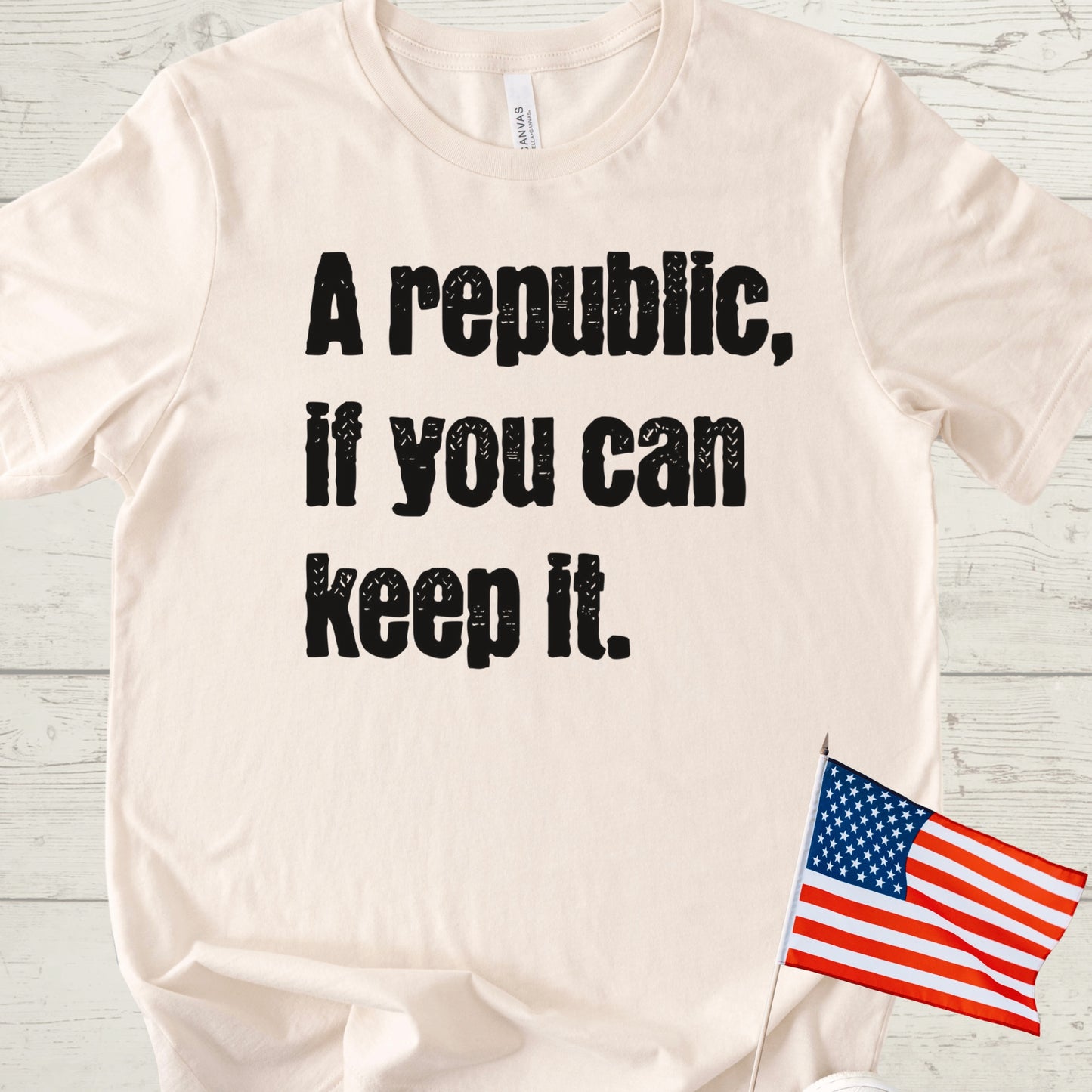 Franklin Republic Quote Shirt