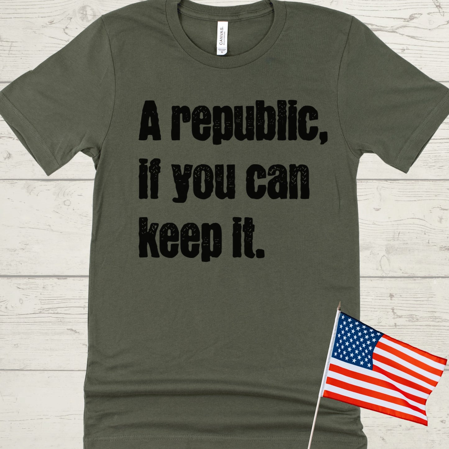 Franklin Republic Quote Shirt