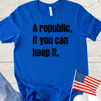 Franklin Republic Quote Shirt