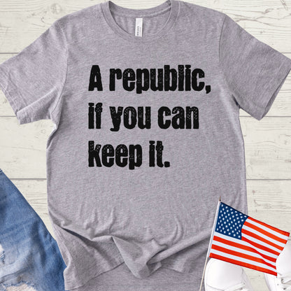 Franklin Republic Quote Shirt