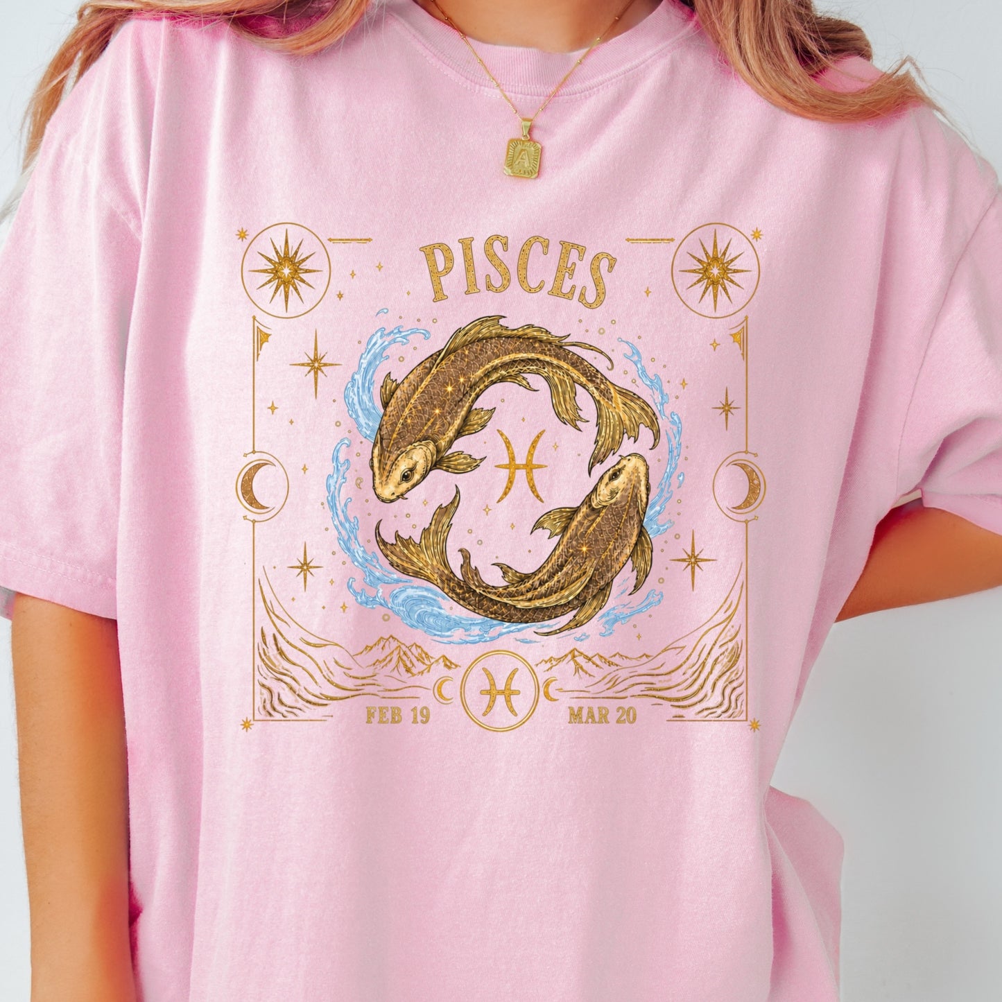 Pisces Gold Shirt